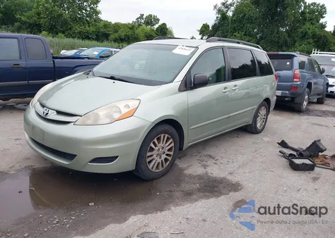 2008 Toyota Sienna Le из США, поврежденный, VIN 5TDZK23CX8S113658